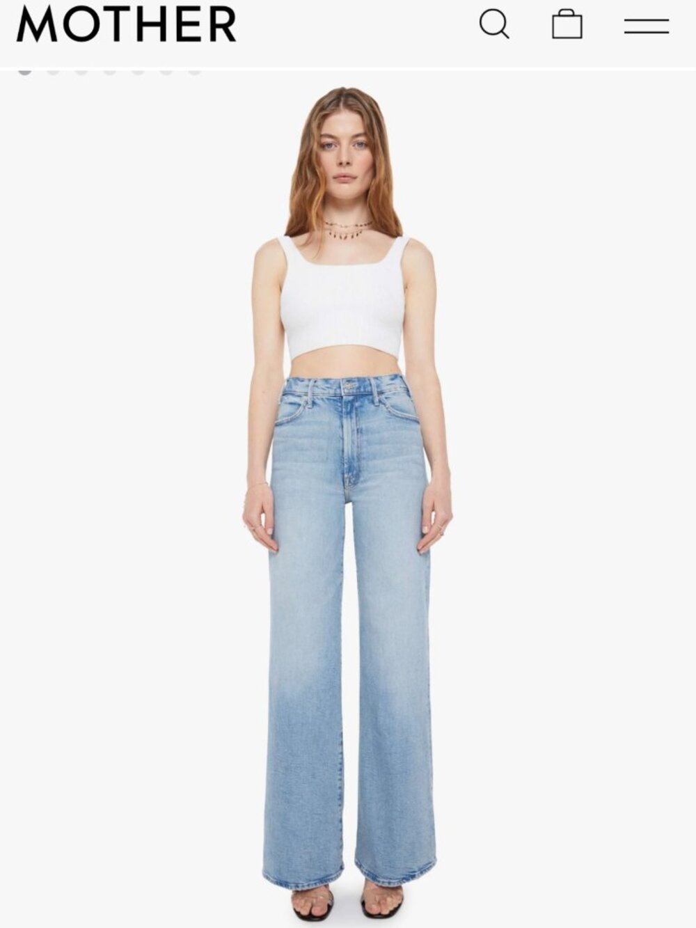 Mother Denim The Hustler Roller Sneak